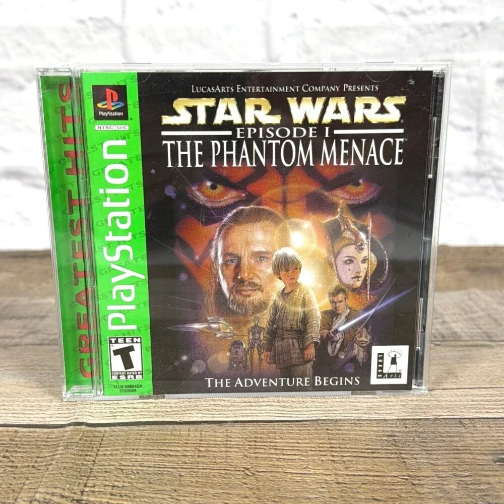 Star Wars Episode I The Phantom Menace Greatest Hits CIB Complete W/ REG Tested